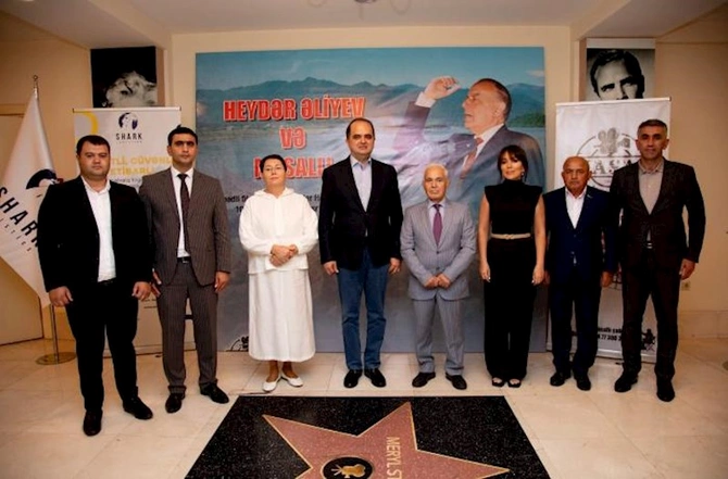 “Heydər Əliyev və Masallı” sənədli filminin təqdimatı olub — VİDEO/FOTOLAR “Heydər Əliyev və Masallı” sənədli filminin təqdimatı olub — VİDEO/FOTOLAR