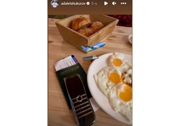 Ədalət Şükürovun 71 minlik telefonu — FOTO