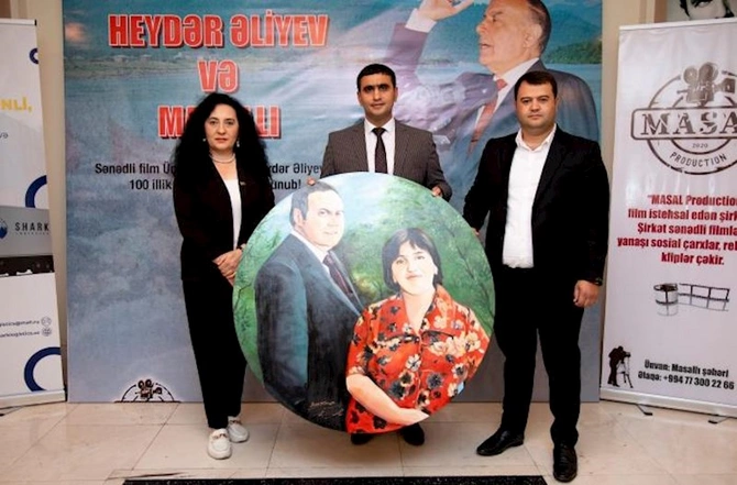 “Heydər Əliyev və Masallı” sənədli filminin təqdimatı olub — VİDEO/FOTOLAR “Heydər Əliyev və Masallı” sənədli filminin təqdimatı olub — VİDEO/FOTOLAR
