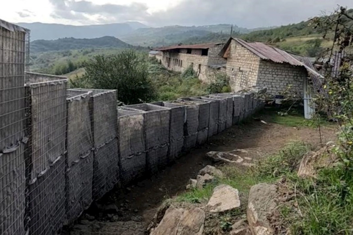 Xocalıda tərk edilmiş dayaq məntəqəsinin GÖRÜNTÜLƏRİ