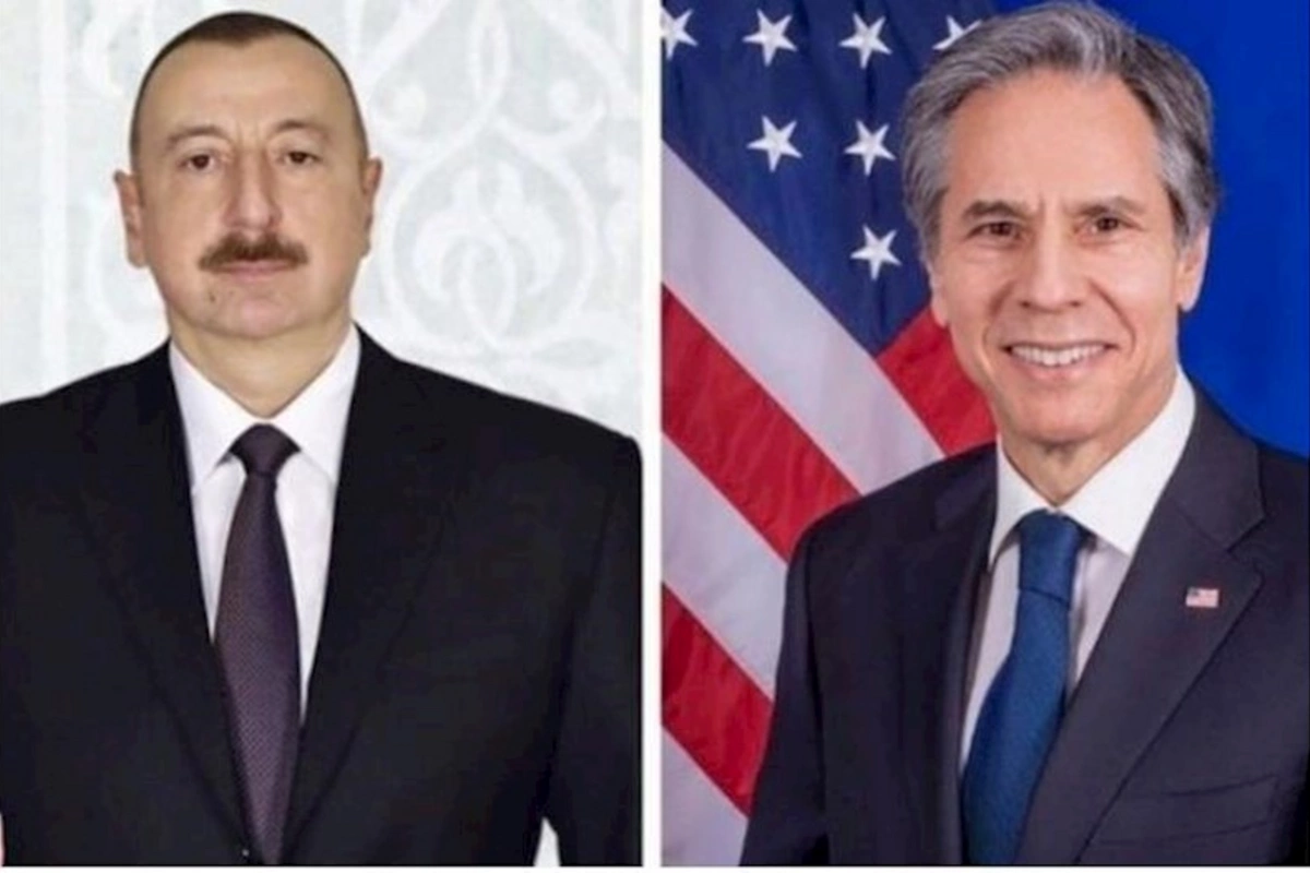 Antoni Blinken Azərbaycan Prezidenti İlham Əliyevə zəng edib