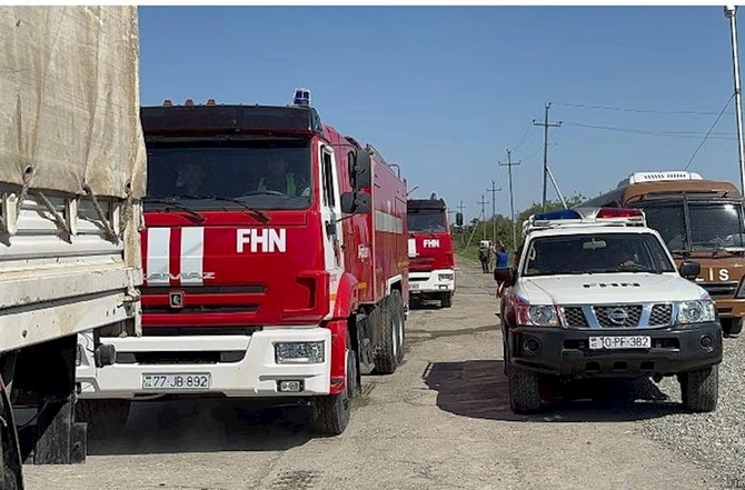FHN-nin xüsusi təyinatlıları Xankəndiyə getdi — FOTO
