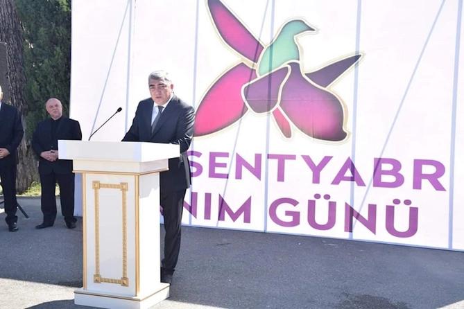 Azərbaycanın şimal bölgəsində şəhidlərin xatirəsi ehtiramla yad edildi — FOTOLAR