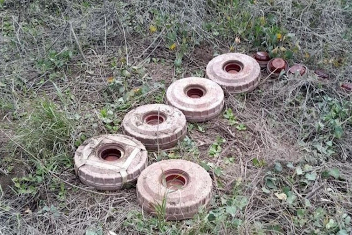 Ağdamda kənd sakini minaya düşüb