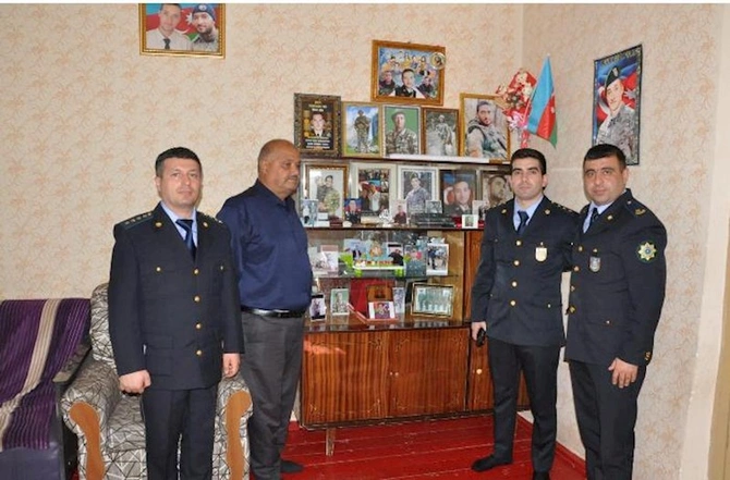 Naxçıvanda Şəhidlər Xiyabanı və şəhid ailələri ziyarət olundu — FOTOLAR