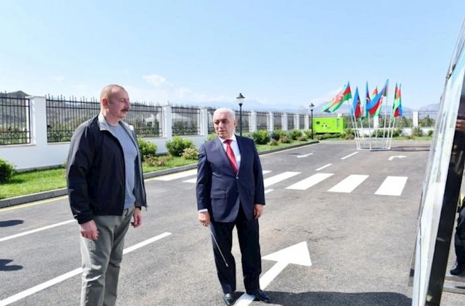 Prezident “Cahangirbəyli” Su Elektrik Stansiyasının açılışında — FOTOLAR Prezident “Cahangirbəyli” Su Elektrik Stansiyasının açılışında — FOTOLAR
