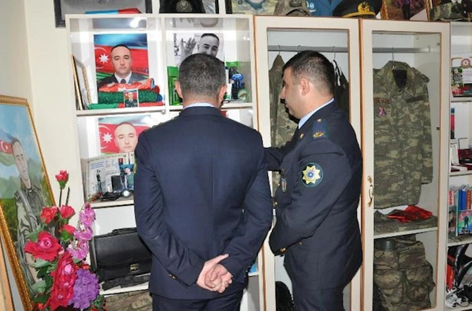 Naxçıvanda Şəhidlər Xiyabanı və şəhid ailələri ziyarət olundu — FOTOLAR