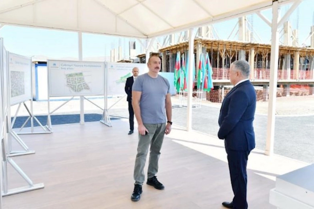 İlham Əliyev Cəbrayıla getdi — FOTOLAR (YENİLƏNİB)