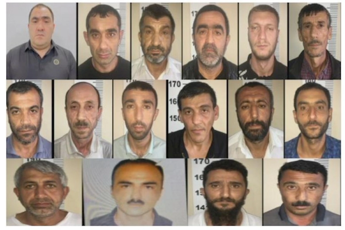 Şəkidə “Kalaşnikov” gəzdirən 16 narkotacir SAXLANILDI