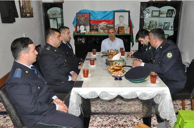 Naxçıvanda Şəhidlər Xiyabanı və şəhid ailələri ziyarət olundu — FOTOLAR