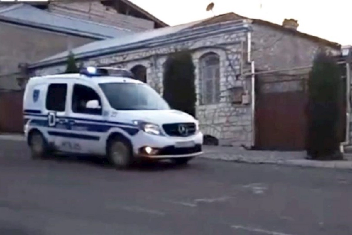 Azərbaycan polisi Xankəndidə — VİDEO