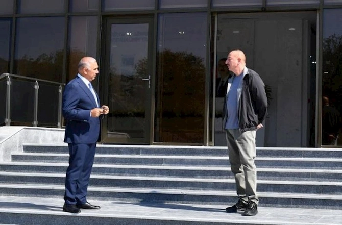 Prezident Cəbrayılda açılış etdi — FOTO (YENİLƏNİB )