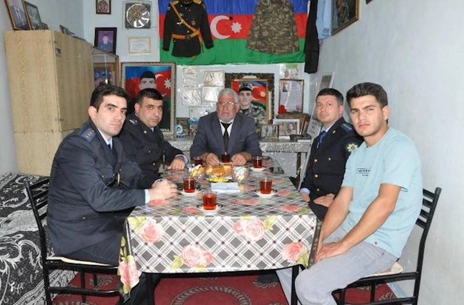 Naxçıvanda Şəhidlər Xiyabanı və şəhid ailələri ziyarət olundu — FOTOLAR