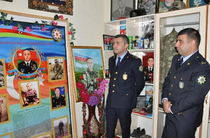 Naxçıvanda Şəhidlər Xiyabanı və şəhid ailələri ziyarət olundu — FOTOLAR
