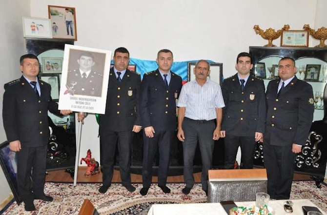 Naxçıvanda Şəhidlər Xiyabanı və şəhid ailələri ziyarət olundu — FOTOLAR