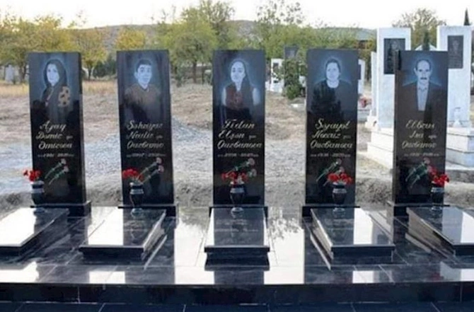 Ailə başçısı cəbhədə sağ qaldı, 5 üzvü evdə şəhid oldu — FOTO Ailə başçısı cəbhədə sağ qaldı, 5 üzvü evdə şəhid oldu — FOTO