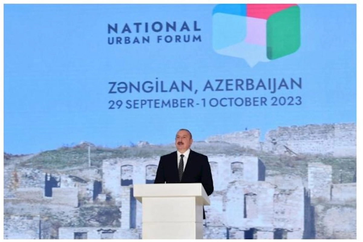 Prezident: Zəngilan məscidinin inşası yekunlaşır