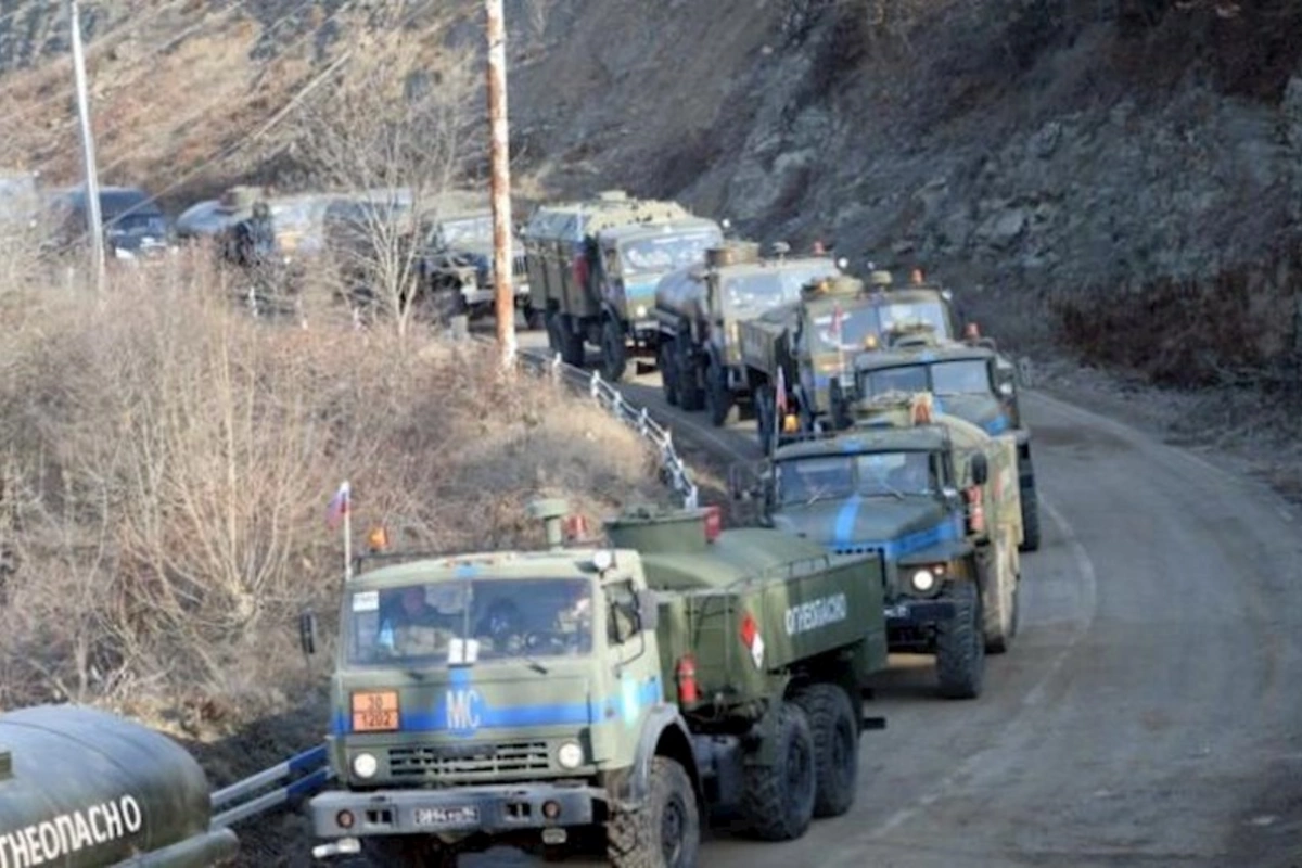 Sülhməramlılar Xankəndiyə 12 ton humanitar yük gətirib