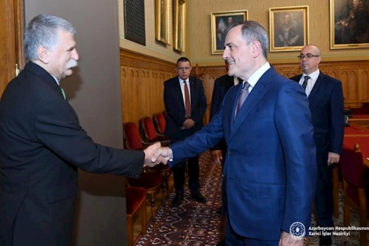 Ceyhun Bayramov Macarıstan Milli Assambleyasının sədri ilə görüşdü