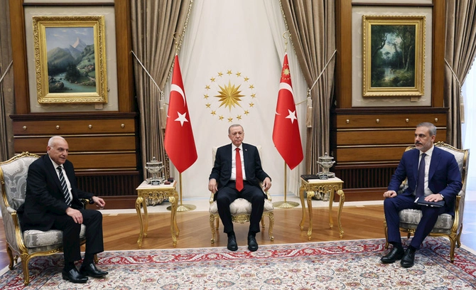 Ərdoğan Əlcəzairin xarici işlər nazirini qəbul etdi — FOTO