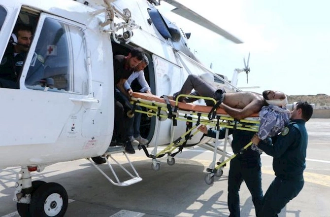 Laçında qəza: Yaralılar helikopterlə Bakıya gətirilir — VİDEO/FOTO