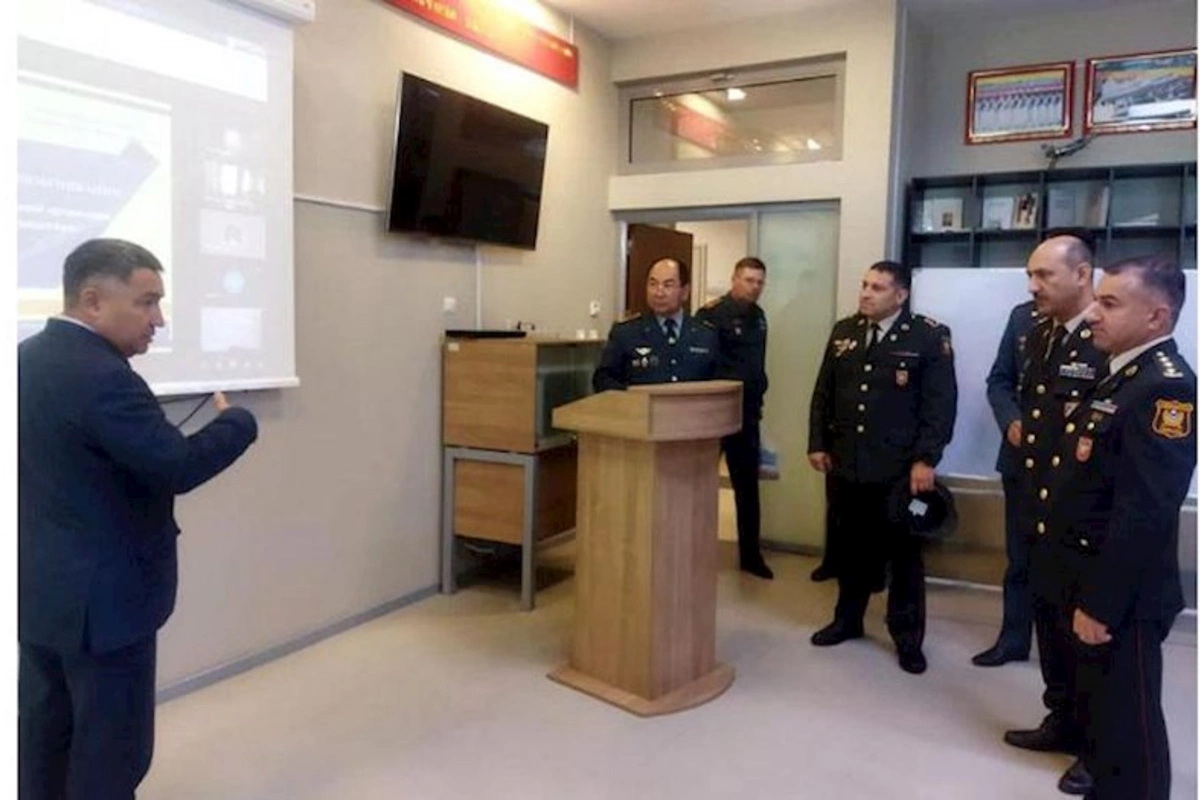Azərbaycanın hərbi nümayəndə heyəti Qazaxıstana getdi