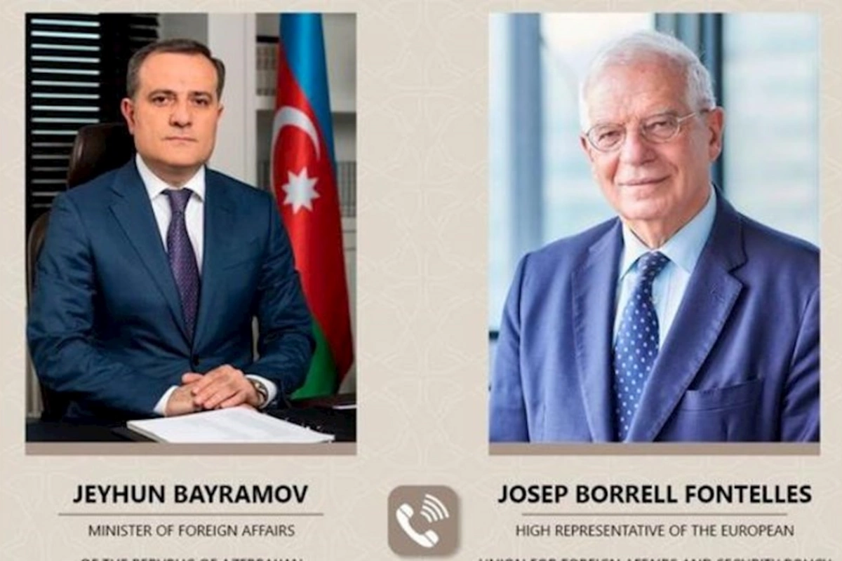 Ceyhun Bayramov Jozep Borellə bölgədə cari vəziyyəti müzakirə edib