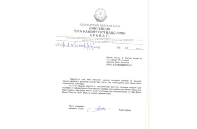 Bakının başsız qalan rayonu: Qazilər və sakinlər etiraz edirlər Bakının başsız qalan rayonu: Qazilər və sakinlər etiraz edirlər