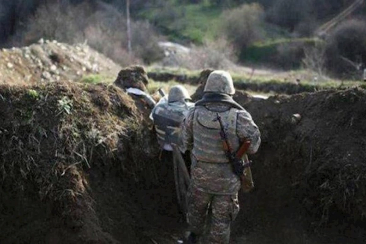 Ermənilər Ağdamda səngərlər qazmağa cəhd göstəriblər