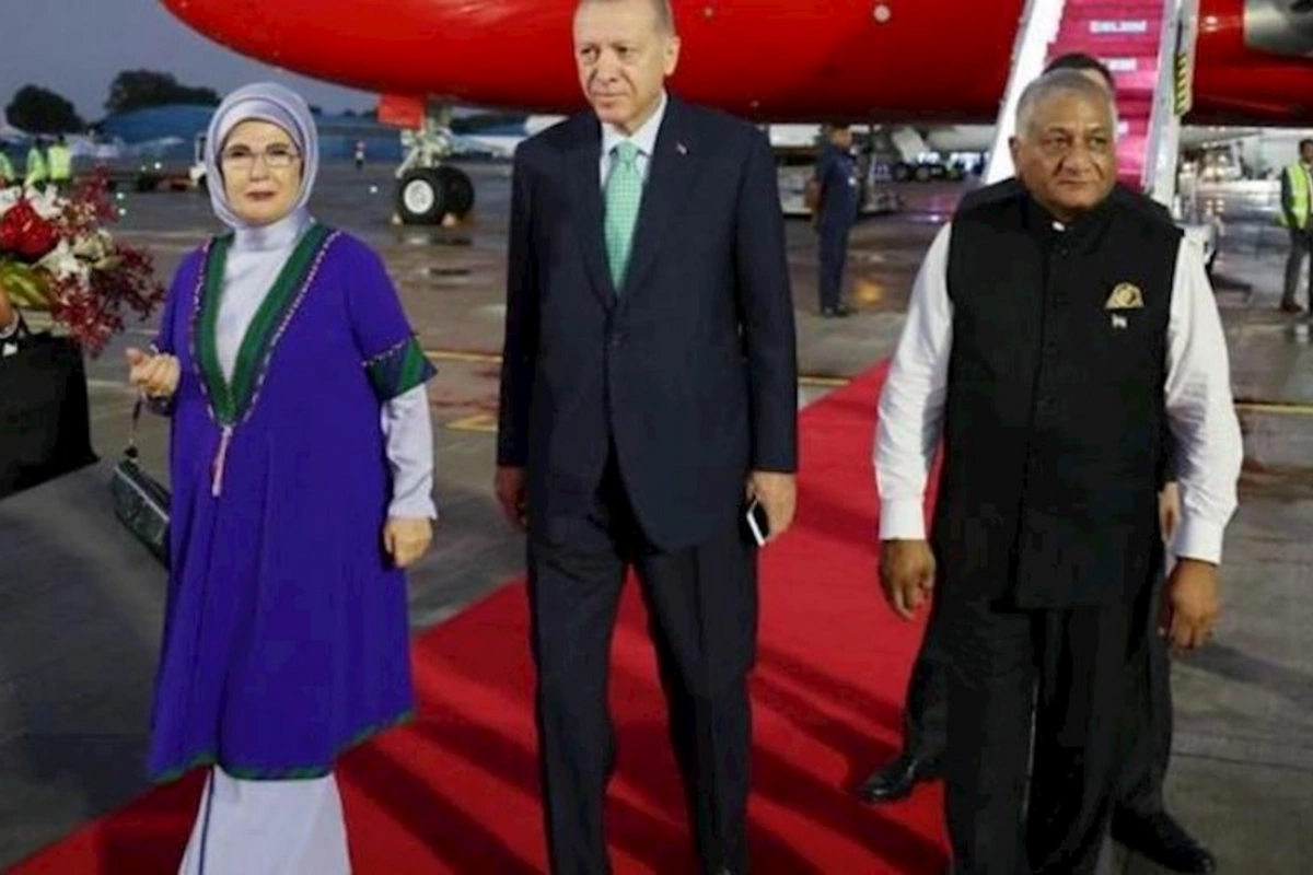 Ərdoğan Hindistanda səfərdədir