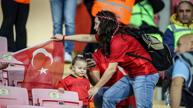 Türkiyə-Ermənistan matçından geriyə qalanlar — FOTOLARDA