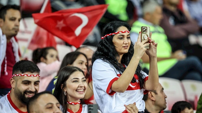 Türkiyə-Ermənistan matçından geriyə qalanlar — FOTOLARDA