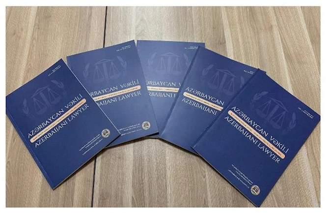 Müasir beynəlxalq akademik tələblərə cavab verən elmi-praktik hüquq jurnalı dərc edilir — FOTO