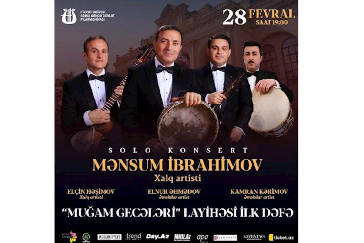 Gəncə Filarmoniyasında ilk dəfə — “Muğam gecələri”