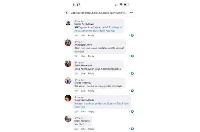 Azərbaycan polisinin bu görüntüləri gündəm oldu: Qürur duyuruq! — FOTOLAR