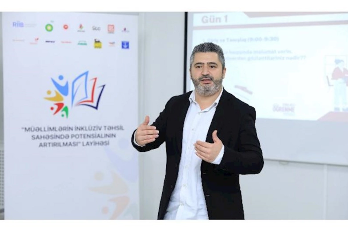 Müəllimlərin inklüziv təhsil sahəsində bilik və bacarıqlarının artırılması məqsədilə təlimçilər üçün təlim keçirilib