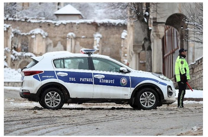 Azərbaycan polisinin bu görüntüləri gündəm oldu: Qürur duyuruq! — FOTOLAR