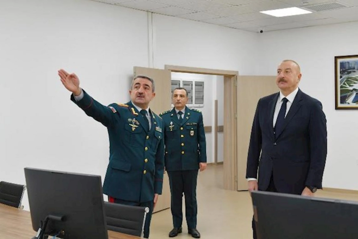 Prezident DSX-nın hərbi hospital kompleksinin açılışında — FOTOLAR (YENİLƏNİB)