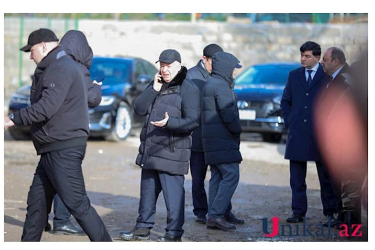 Rəsmilər yenidən partlayış yerində — FOTOLAR