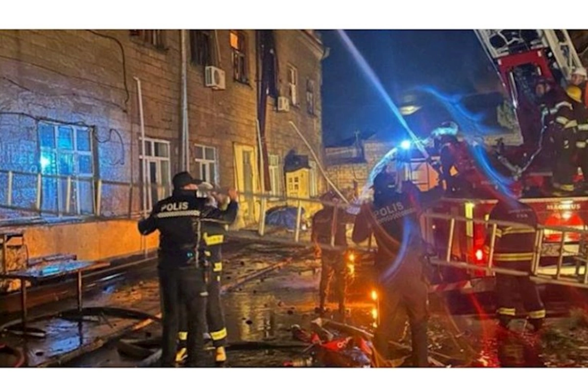 FHN Sumqayıtdakı yanğınla bağlı məlumat yaydı
