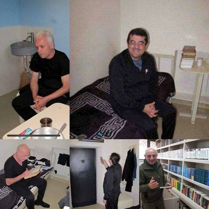 Arayikgilin həbsdən görüntüləri yayıldı — FOTOLAR