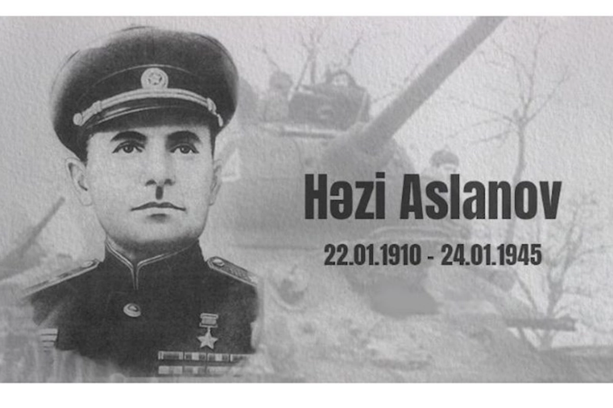 General Həzi Aslanovun doğum günüdür