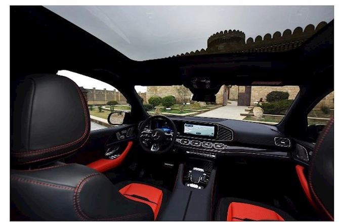 “Mercedes-AMG GLE Coupe” Dövlət Tarix-Etnoqrafiya Qoruğunda — FOTOLAR “Mercedes-AMG GLE Coupe” Dövlət Tarix-Etnoqrafiya Qoruğunda — FOTOLAR