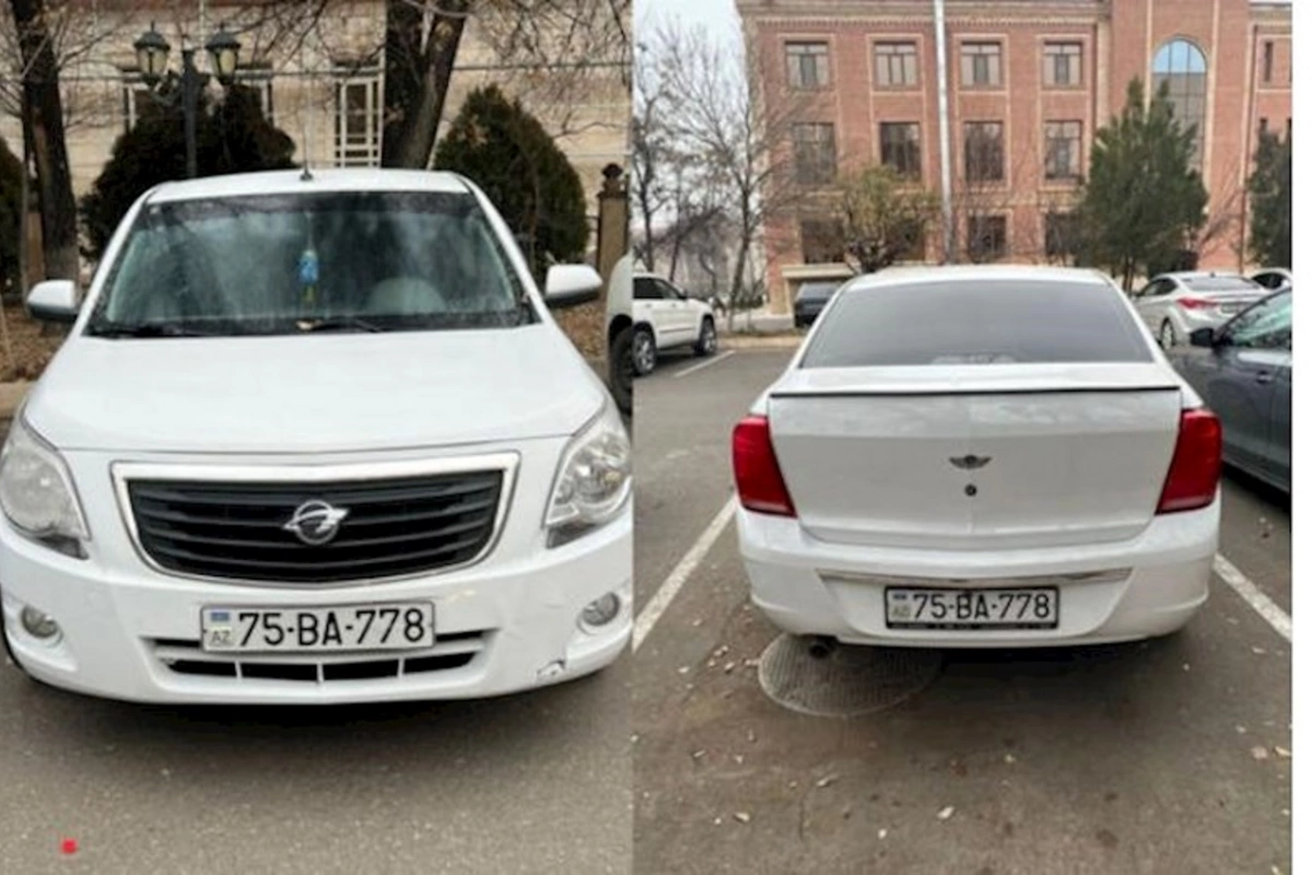 Naxçıvanda narkotik vasitənin təsiri altında avtomobil sürən şəxs saxlanılıb