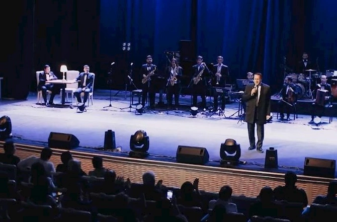 Mübariz Tağıyevin Gəncədə ilk solo konserti — FOTOLAR