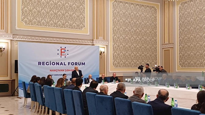 Naxçıvanda regional forum keçirilib — FOTOLAR