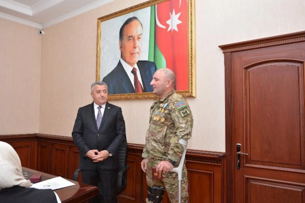 Abşeronda şəhid ailələri və müharibə iştirakçıları ilə görüş keçirilib — FOTOLAR