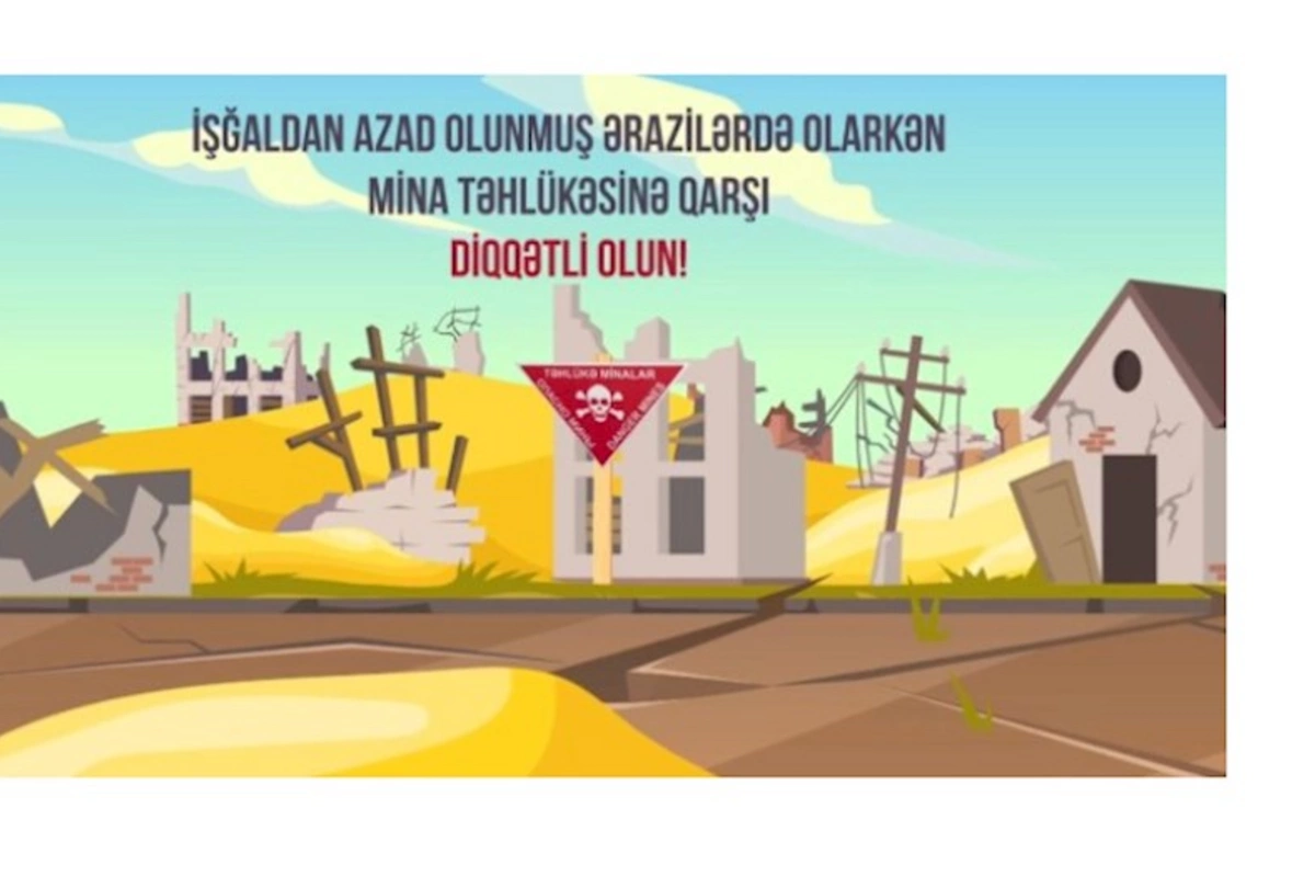 Mina təhlükəsinə qarşı maariflənmə həyat qurtarır — VİDEO