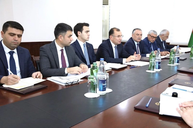 AHİK-də “YAŞAT” Fondunun rəhbərliyi ilə görüş olub — FOTOLAR