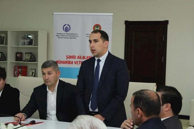 Şəhid ailələri və müharibə veteranları ilə iş adlı layihəsi çərçivəsində Quba rayonunda görüş keçirilib — FOTOLAR